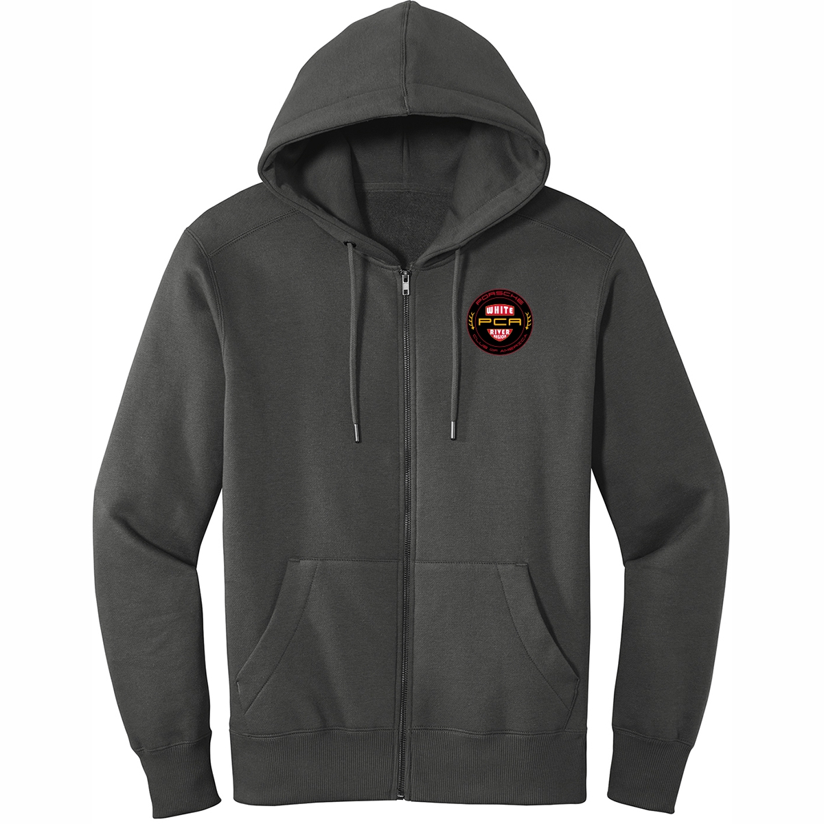 Men's District Perfect Weight Fleece Full-Zip Hoodie | PCA National ...