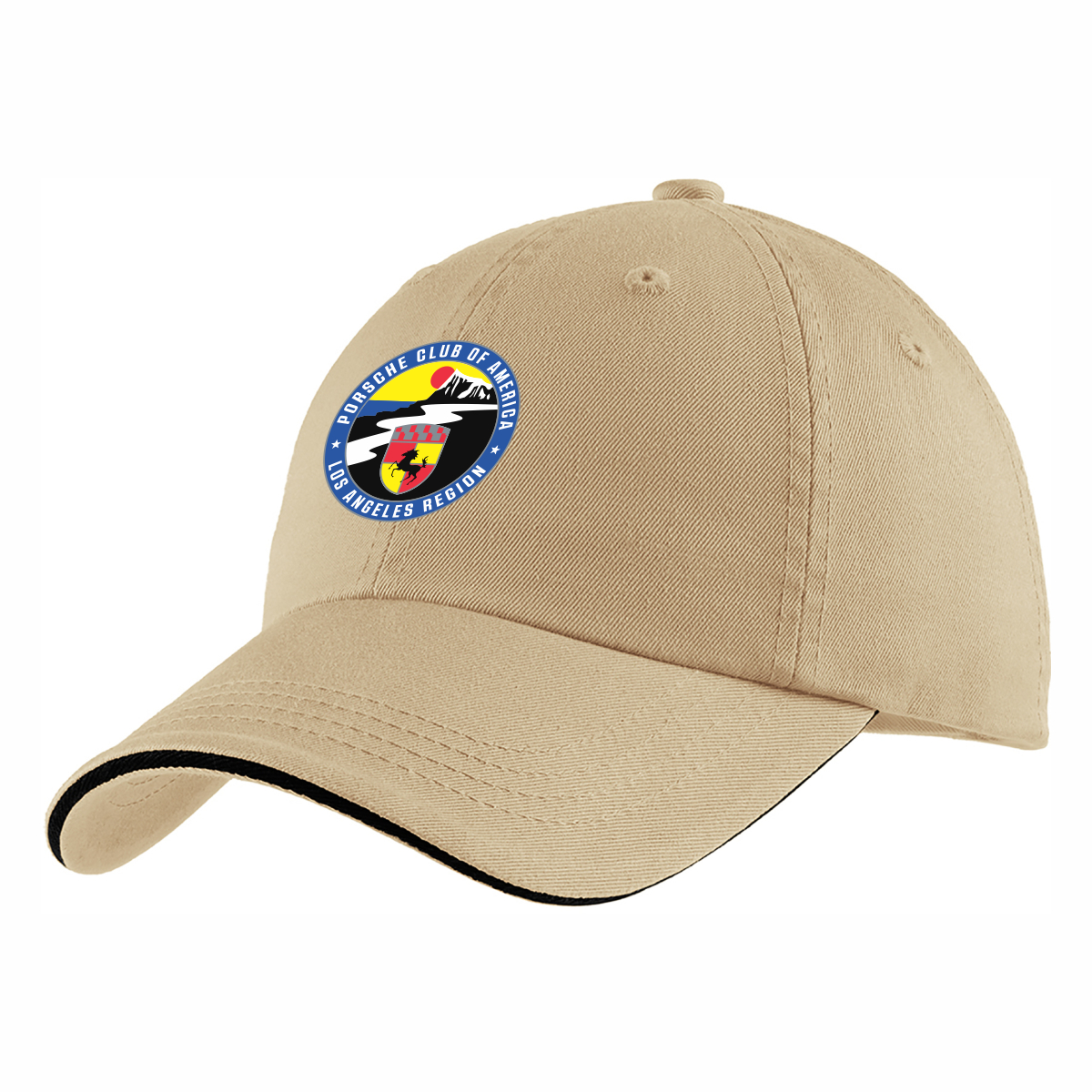 Port Authority Sandwich Bill Cap with Striped Closure | PCA National ...