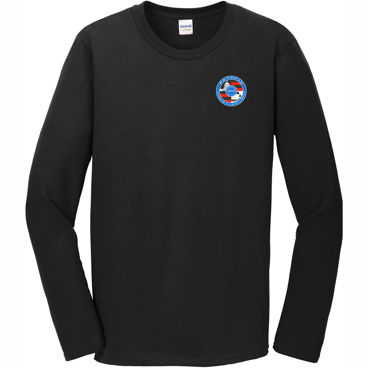 Potomac Logo - Gildan Softstyle Long Sleeve T-Shirt | PCA National