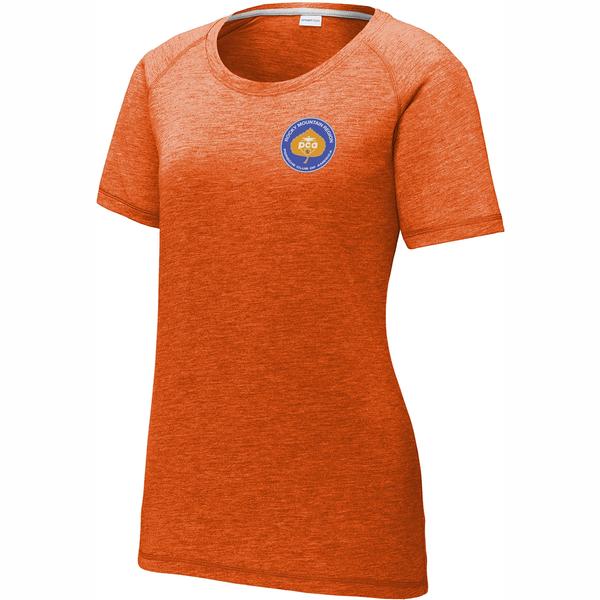 Sport-Tek ® Ladies PosiCharge ® Tri-Blend Wicking Dolman Tee. 