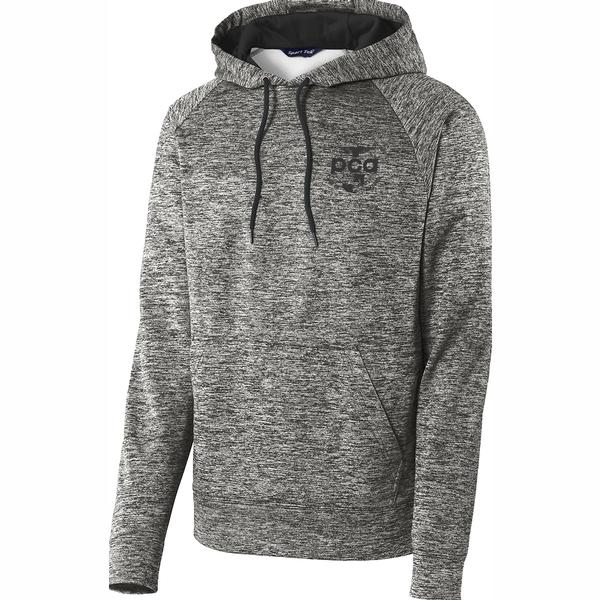 Sport-Tek PosiCharge Electric Heather Fleece Hooded Pullover