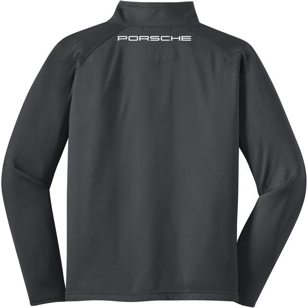 PCA Porsche Club Oregon Region sale 1/4 zip sweater mens small cars black